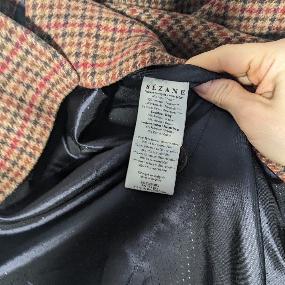 NWT SEZANE Christie Jacket (40)) - Picture 3 of 4